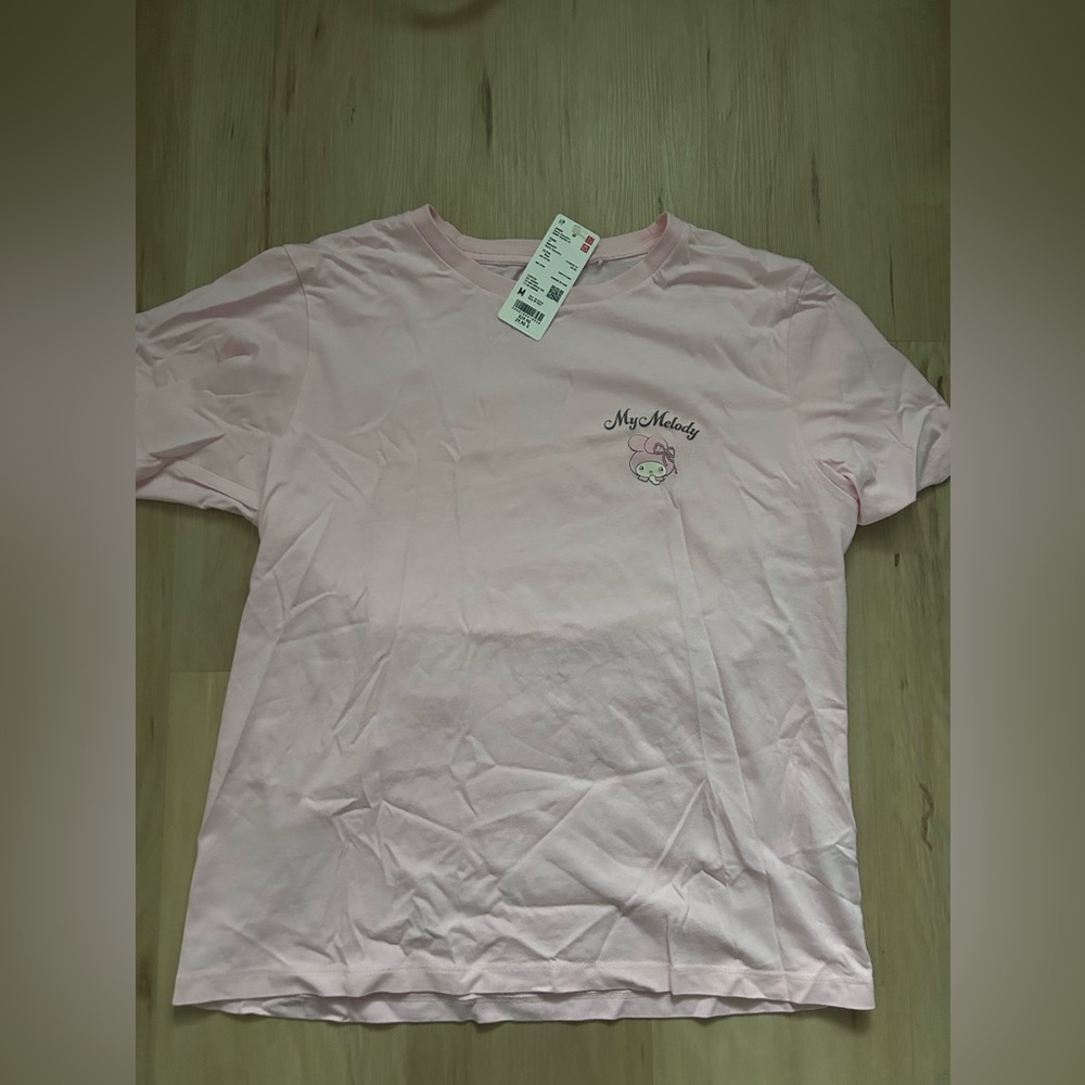 my melody uniqlo tshirt